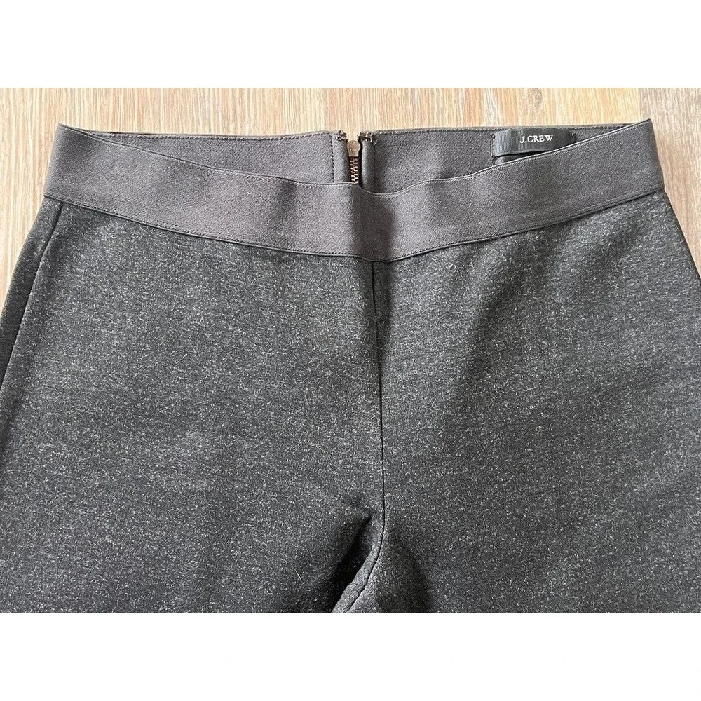 J‎ Crew Woman's Pixie Pants Structured Leggings 4S Charcoal Grey 26